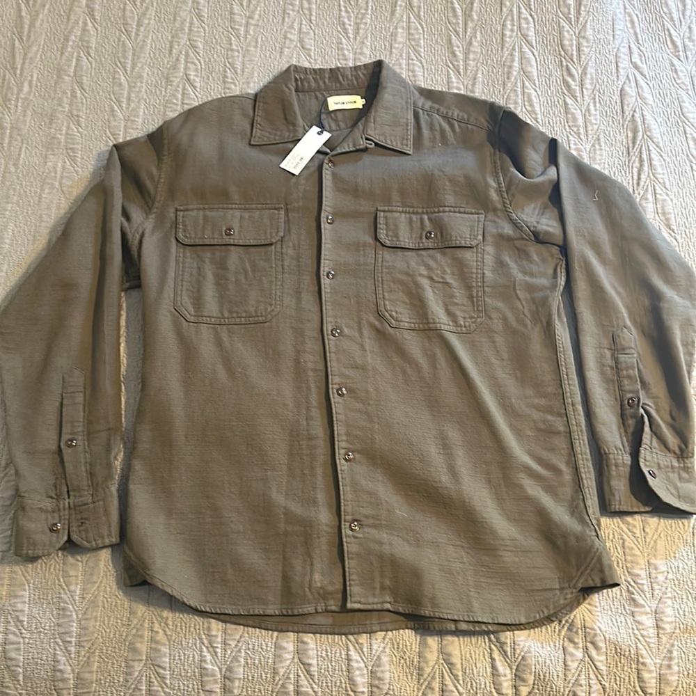 NWT Taylor Stitch Corso in Walnut Double Cloth.